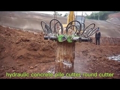 Ferramentas de perfuração hidráulicas da fundação do disjuntor da pilha para a construção