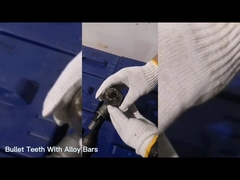 Ferramentas de empilhamento, perfuração de baldes, auge de rocha, 25 mm b47k22 dentes de bala