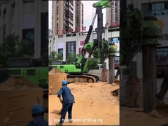 Fundação giratória da construção de Driling Rig Pile Machine 560KN da baixa altura livre