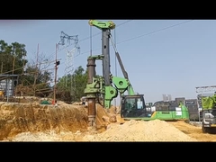 Baixa fundação hidráulica do diâmetro do equipamento de perfuração KR300ES da altura livre 1800mm