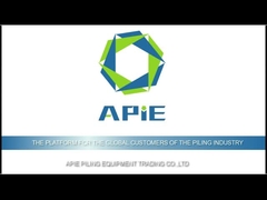 1000r/Min 120kw Vibro Elétrico Martelo Vibratory Pillar Driver Para Excavator Casing Onshore