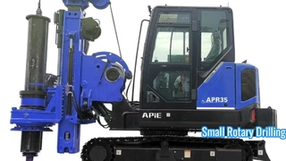 Máquina de pilha rotativa: Fundação de precisão de energia