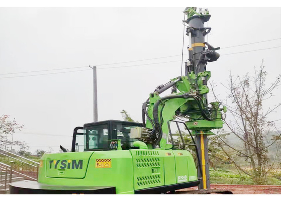 perfuração giratória Rig Hydraulic Crawler Attachment do hard rock 34.3mpa