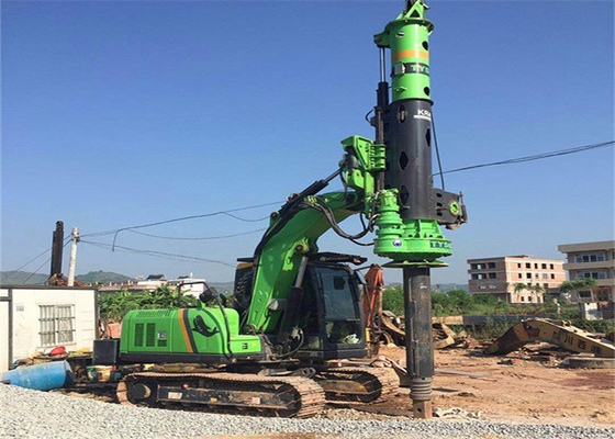 Broca giratória Rig Machine da pilha KR50 38m/Min Construction Equipment