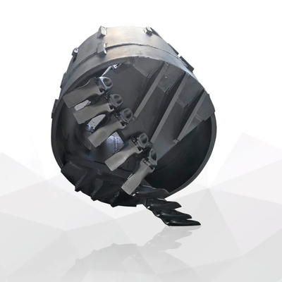Perfuração Rig Tool Centrifugal Soil Bucket 1200mm com corpo aberto