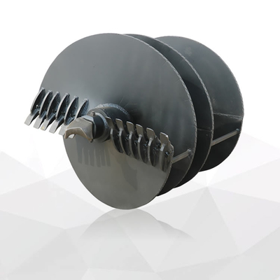 os sedimentos de 800mm cobrir o eixo helicoidal de parafuso da terra da aplicação do diâmetro de Clay Ground Drill Bit Cut