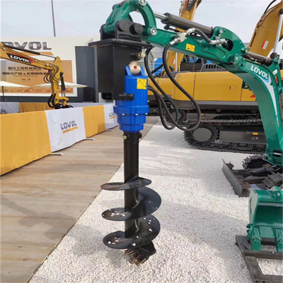 A broca hidráulica da terra de APIE para furar acessórios para máquinas escavadoras derrapa bois Mini Loaders