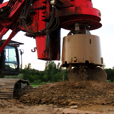 Cubeta de Attachments Rig Tool Rock Soil Drilling da máquina escavadora do solo da cubeta