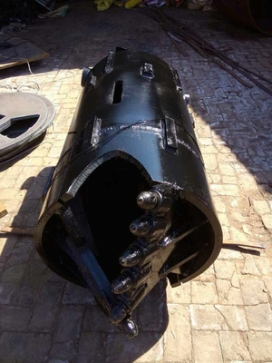 Furado empilhando as peças da máquina que furam o tipo aberto crescimento do centrifugador da cubeta 12000mm do dobro