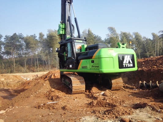 os equipamentos de perfuração giratória usados KR90C avançaram a construção Mait Piling Machine da infraestrutura de tecnologia
