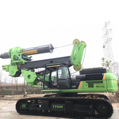 Máquina hidráulica da pilha de KR360C para projetar Mini Drilling Rig Rotary 62M