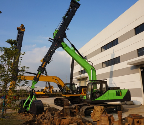 Perfuração pequena Rig Telescopic do braço de Long Reach Boom da máquina escavadora