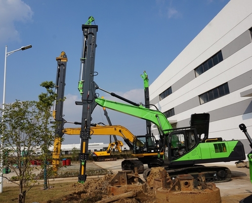 Peças de Long Boom Piling da máquina escavadora do braço telescópico da parte superior da série do quilômetro