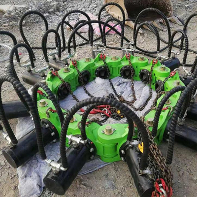 Acessório para escavadeira Quebra-estacas hidráulica Máquina de corte redondo de concreto de baixo ruído