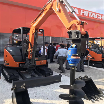 Escavadeira Máquina de Perfuração de Terra Hidráulica Trado de Terra Acessório Trabalhos de Construção