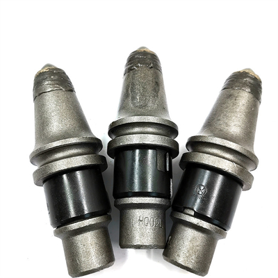 picareta do eixo helicoidal da pilha do dente do eixo helicoidal do suporte dos dentes da bala de 19mm 22mm