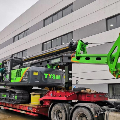 32m máquina KR150D 30rmp de 150 KN.M Bore Pile Driver