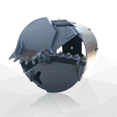 Rocha do diâmetro de Rig Bucket 600mm da broca do tambor de núcleo giratória para o equipamento de broca