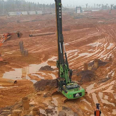 Acessório de perfuração furado pequeno KR220C de Rig Foundation Machine Excavator Chassis da pilha