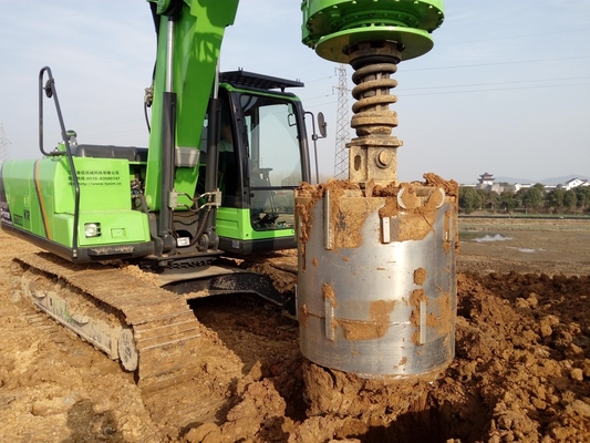 Perfuração giratória furada hidráulica Rig Piling Machine KR50A Max Depth 24m