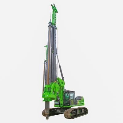 Pilha hidráulica Rig Foundation Drilling Machine With CAT Chassis do eixo helicoidal de KR220C