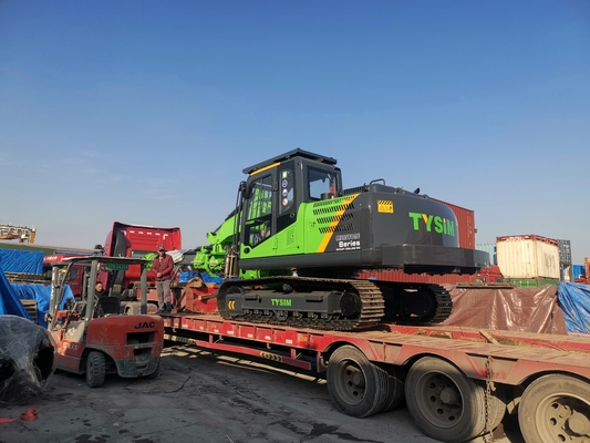 Perfuração giratória Rig Machine das obras 50kN.M Hydraulic Piling