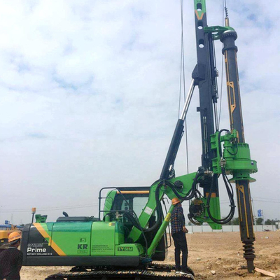60 chassis 20m de China da máquina de KN.M Hydraulic Pile Drilling 30 Rmp
