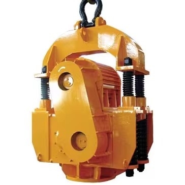 Pilha de folha diesel 1000r conduzido elétrico/minuto da máquina de martelo da pilha do Vibro 10.5mm