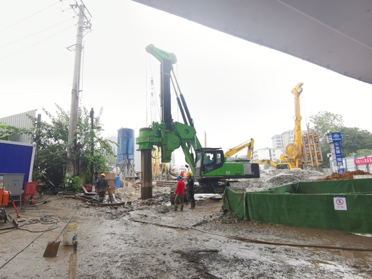 baixa altura livre 20t que empilha o diâmetro da perfuração da força 600mm da retirada do equipamento 200kN
