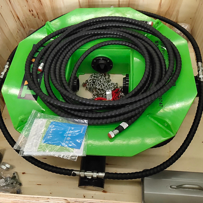 A instalação de aço da fundação de pilha do controle do PLC com velocidade 40rpm de Máximo Lifting Altura 20m