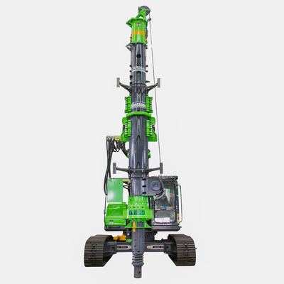2200 mm Largura de transporte Máquina de fundação de pilhas rotativas 12 t Peso total
