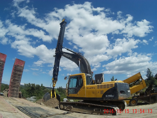 KM150 Clamshell Telescópica Excavador de braço longo 3.6t cilindro hidráulico