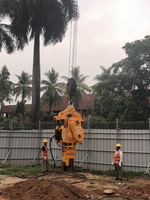 Má manutenção 60kw Vibro Elétrico Marteladora de pilhas para pilhas de folhas