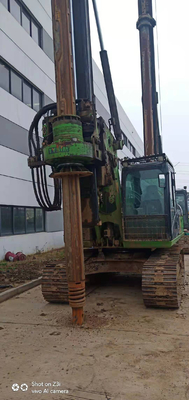 Equipamento de fundação de furo de segunda mão 28m Profundidade Máquina de empilhamento hidráulica usada