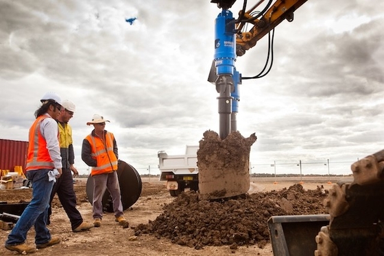 Construção de obras de terra de perfuração hidráulica de terra de 5 a 45 toneladas Excavador