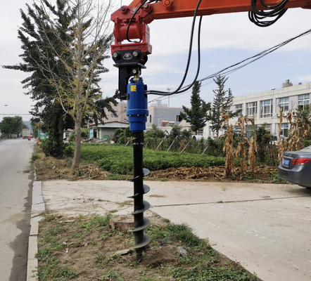 25-100 Lpm de fluxo hidráulico para escavadeira T1.5-35T e 300-1500mm de diâmetro máximo de auge Argile / shale