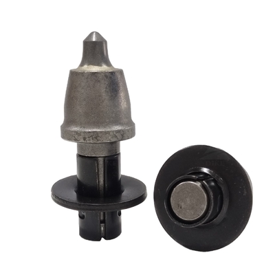 32 mm conical rodada de barragem Bits 19 mm rocha Auger Dentes de bala para empilhar de perfuração Rig