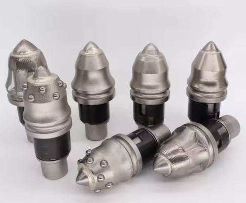 Máquinas de corte de rocha e peças de barril de núcleo Bits cônicos 25mm Dentes de trincheira Dentes de trincheira para ferramentas de perfuração de fundação