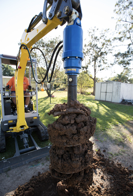 Preço baixo caixa de engrenagens motor de condução de perfuração hidráulica de terra para escavadeira máquinas de escavação de buracos escavadeira de auger