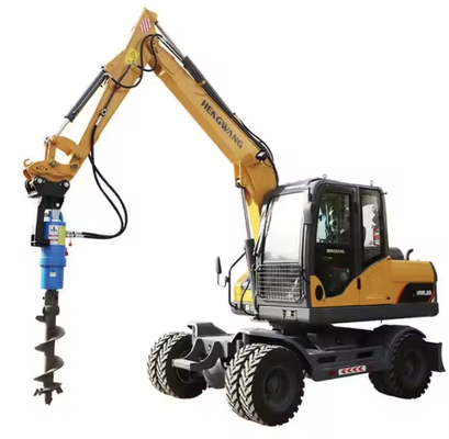 Tecnologia britânica Digger de poços profundos Diâmetro de 300 mm Forro Agulhas hidráulicas de terra
