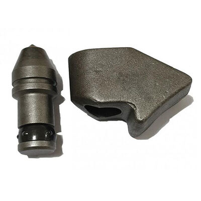 Dentes de bala de carburo de rocha dura para ferramentas rotativas de perfuração com cabeça de liga de 9-30 mm