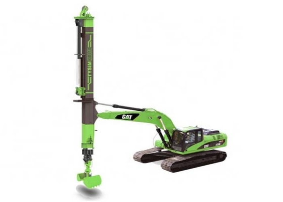 Máquina escavadora longa Super Long Arm do crescimento 3.6t do braço telescópico da parte superior de KM150 5845mm