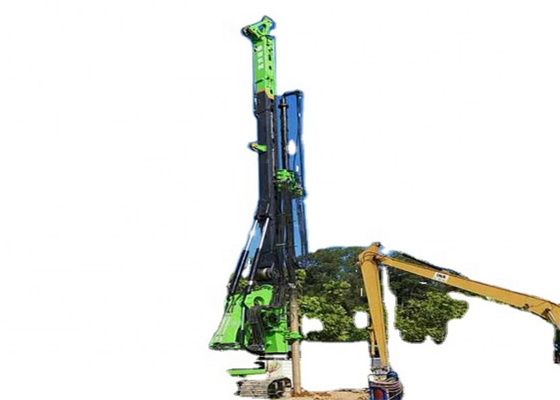 perfuração giratória pequena Rig Depth de máquina de perfuração do tamanho 220kNm 51m 20m