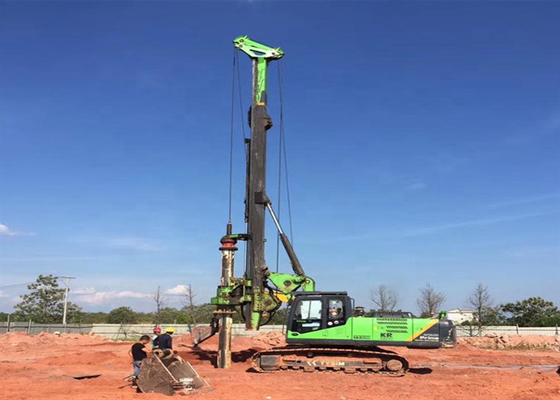 150 máquina escavadora concreta Bore Pile da pilha do equipamento de perfuração da pilha de KNm 1500mm 52m