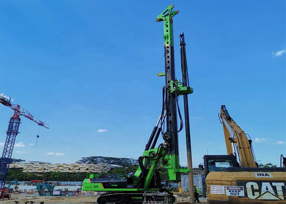 transporte da carga da máquina da pilha de 52m equipamento de furo hidráulico completo furado 1500mm do único