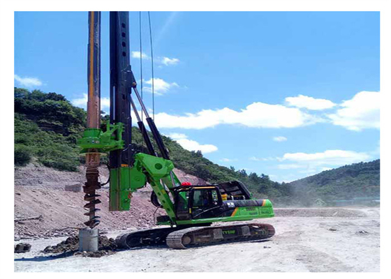 da máquina giratória 2000mm à terra da pilha do furo de 64m máquina de perfuração hidráulica completa da água subterrânea