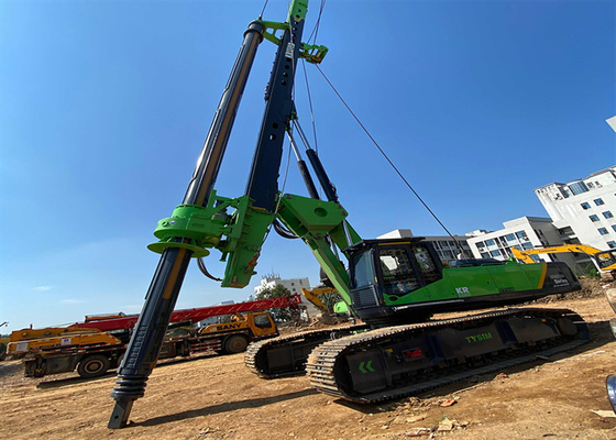 Eixo helicoidal de Tysim 26m 2000mm que fura Rig Hydraulic Rotary Drilling Machine