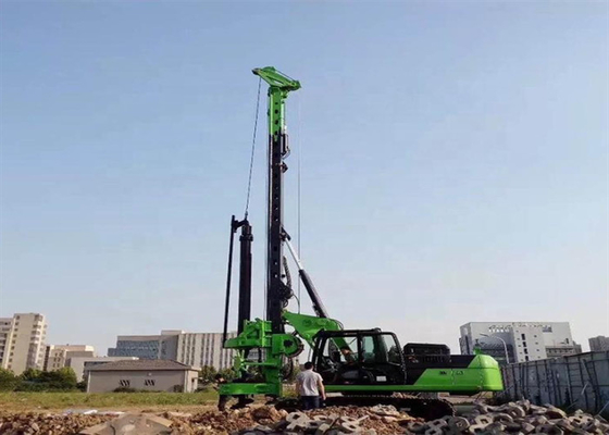 motorista de pilha hidráulico da esteira rolante da esteira rolante da máquina da pilha da grande percussão 90kNm 36m