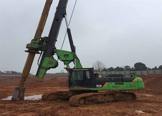 Esteira rolante do solo de CAT Chassis 60m/Min Hydraulic Piling Rig Machine que fura Rig In Foundation