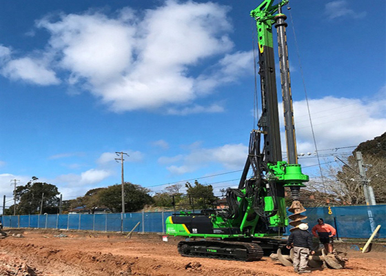 máquina giratória da pilha da imprensa hidráulica de equipamento de perfuração 4300Mm da pilha da trilha do motor do poder superior de 83m